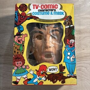 Vintage 1975 Ben Cooper‎ TV Comic Tarzan Costume And Mask Child L (12-14) Used